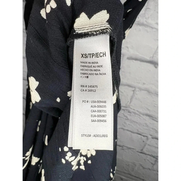 AMUSE SOCIETY Regency Off the Shoulder Midi Dress Floral Print size XS - Picture 10 of 11